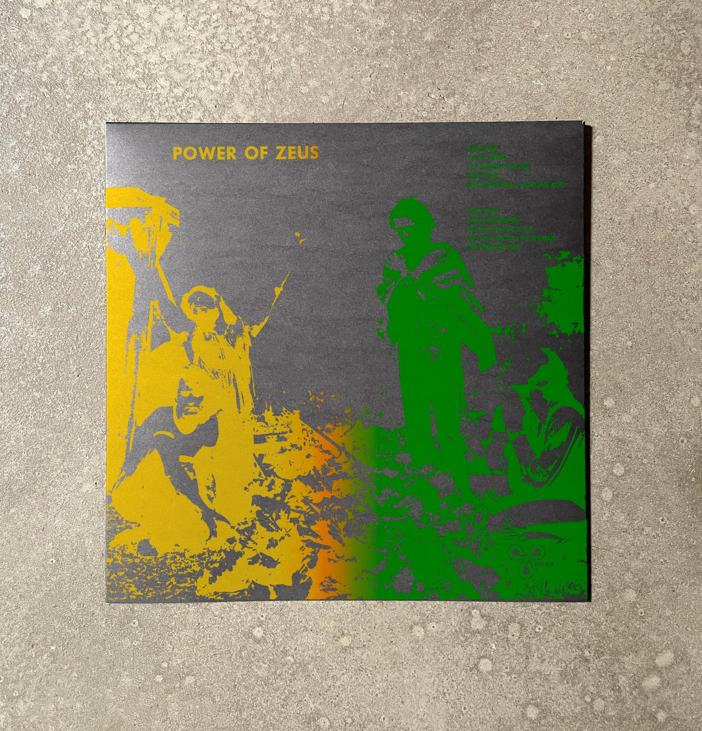 POWER OF ZEUS - 'UNCERTAIN DESTINATION' - LP - LENTICULAR FLIP-IMAGE COVER - EDITION OF 65
