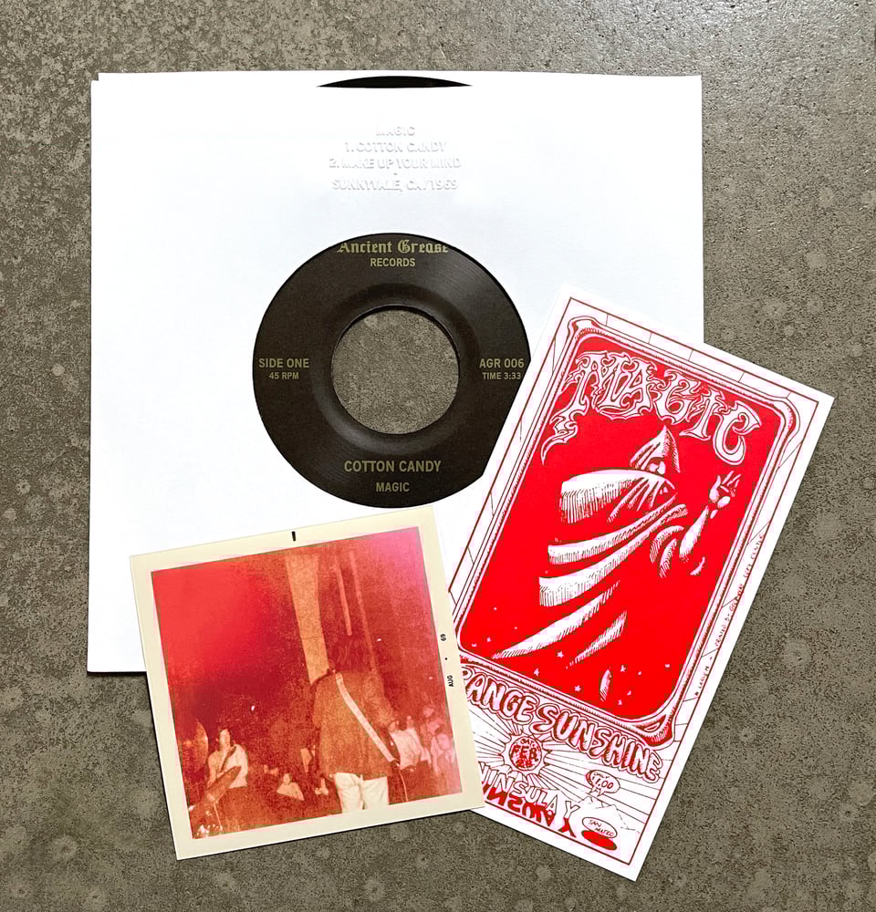MAGIC ---7"--- BLACK VINYL