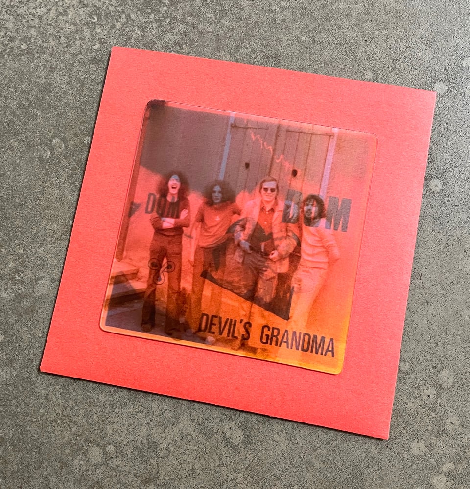 DOM ---7"--- LENTICULAR FLIP-IMAGE COVER #2 - EDITION OF 50