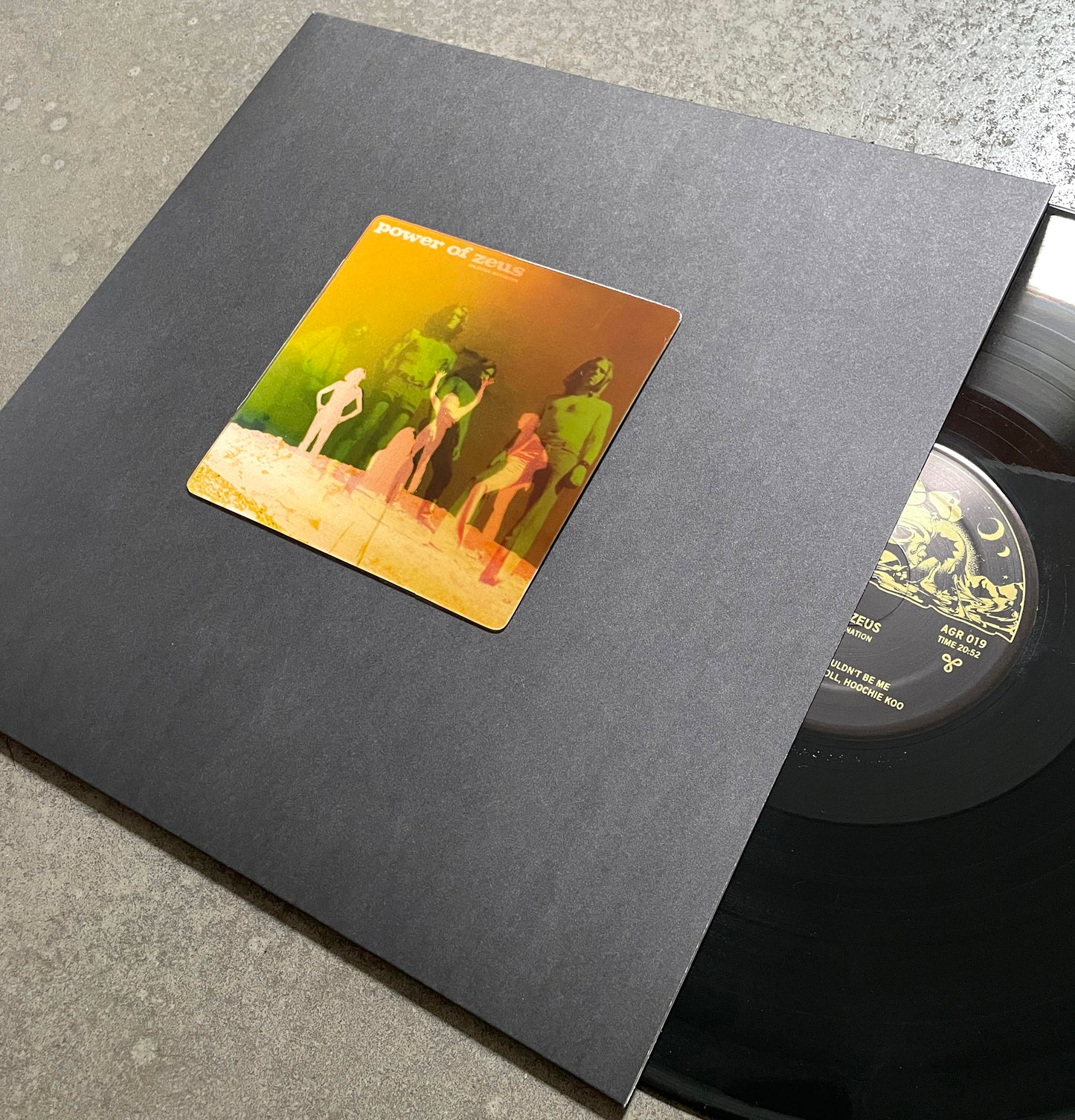 POWER OF ZEUS - 'UNCERTAIN DESTINATION' - LP - LENTICULAR FLIP-IMAGE COVER - EDITION OF 65