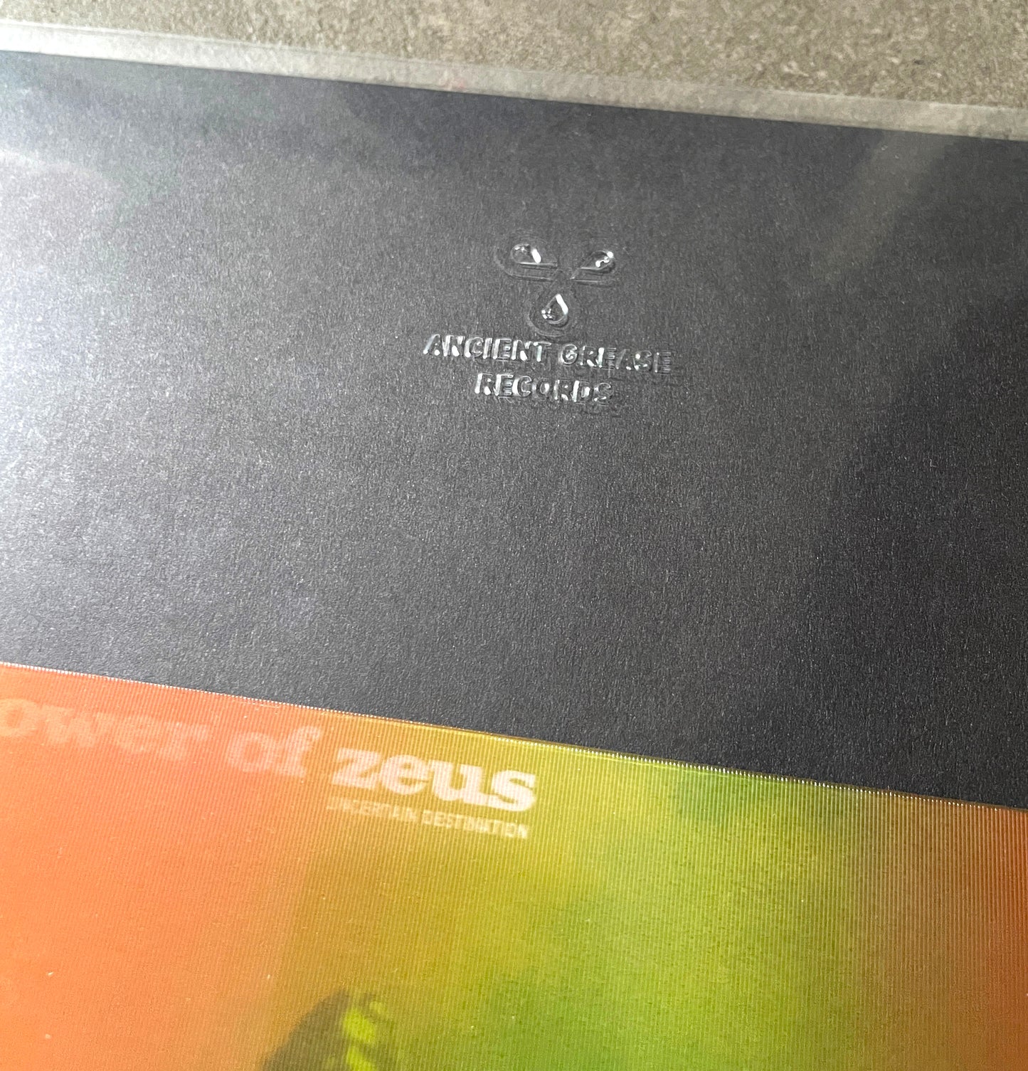 POWER OF ZEUS - 'UNCERTAIN DESTINATION' - LP - LENTICULAR FLIP-IMAGE COVER - EDITION OF 65