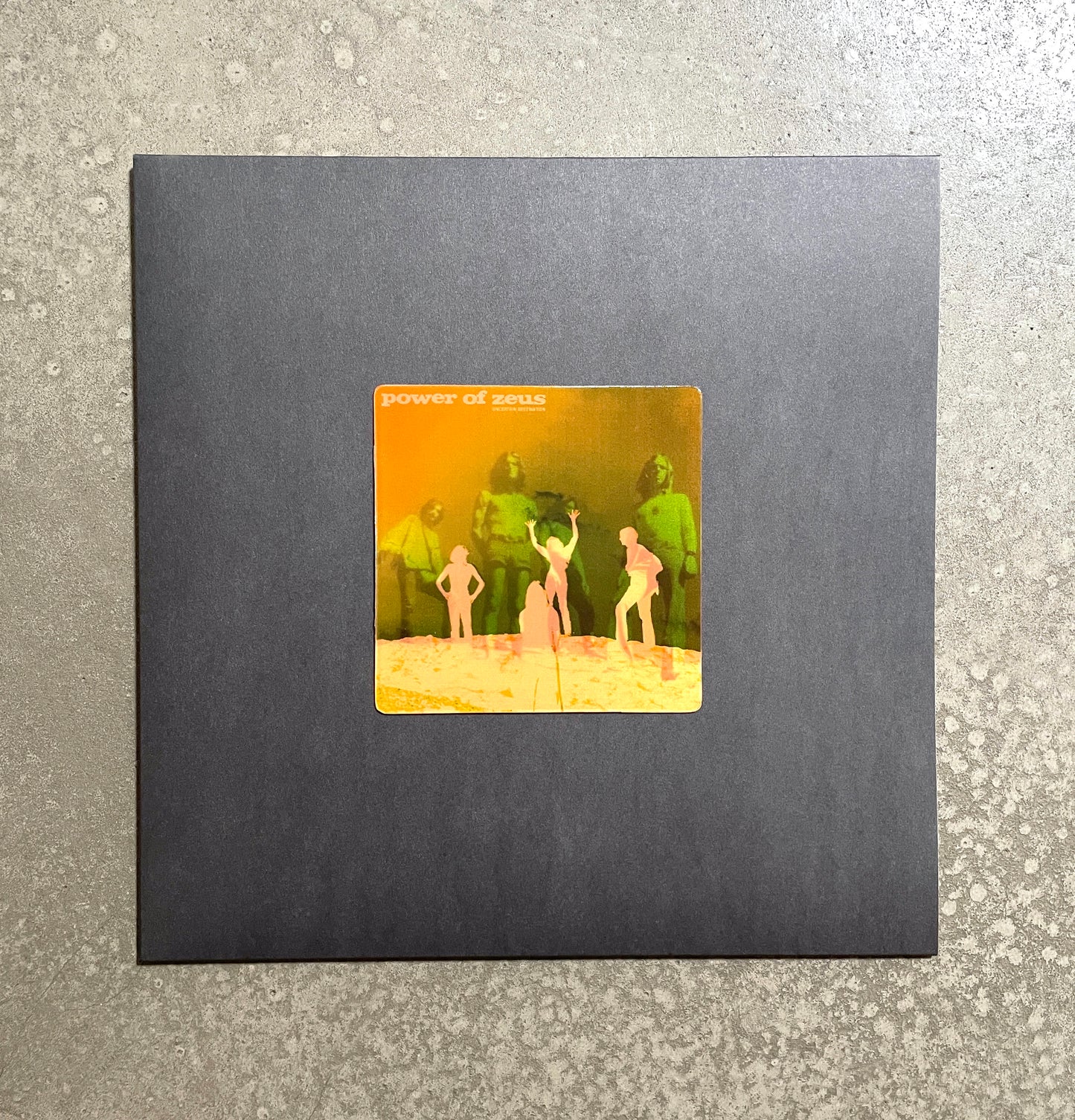 POWER OF ZEUS - 'UNCERTAIN DESTINATION' - LP - LENTICULAR FLIP-IMAGE COVER - EDITION OF 65
