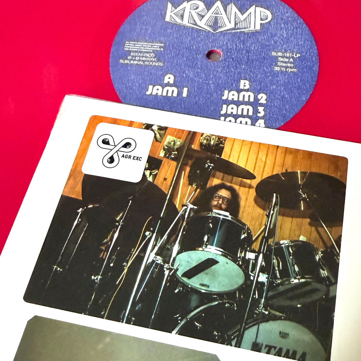 KRAMP - LP - AGR EXCLUSIVE #4 - FUCHSIA-RED VINYL - EDITION OF 150