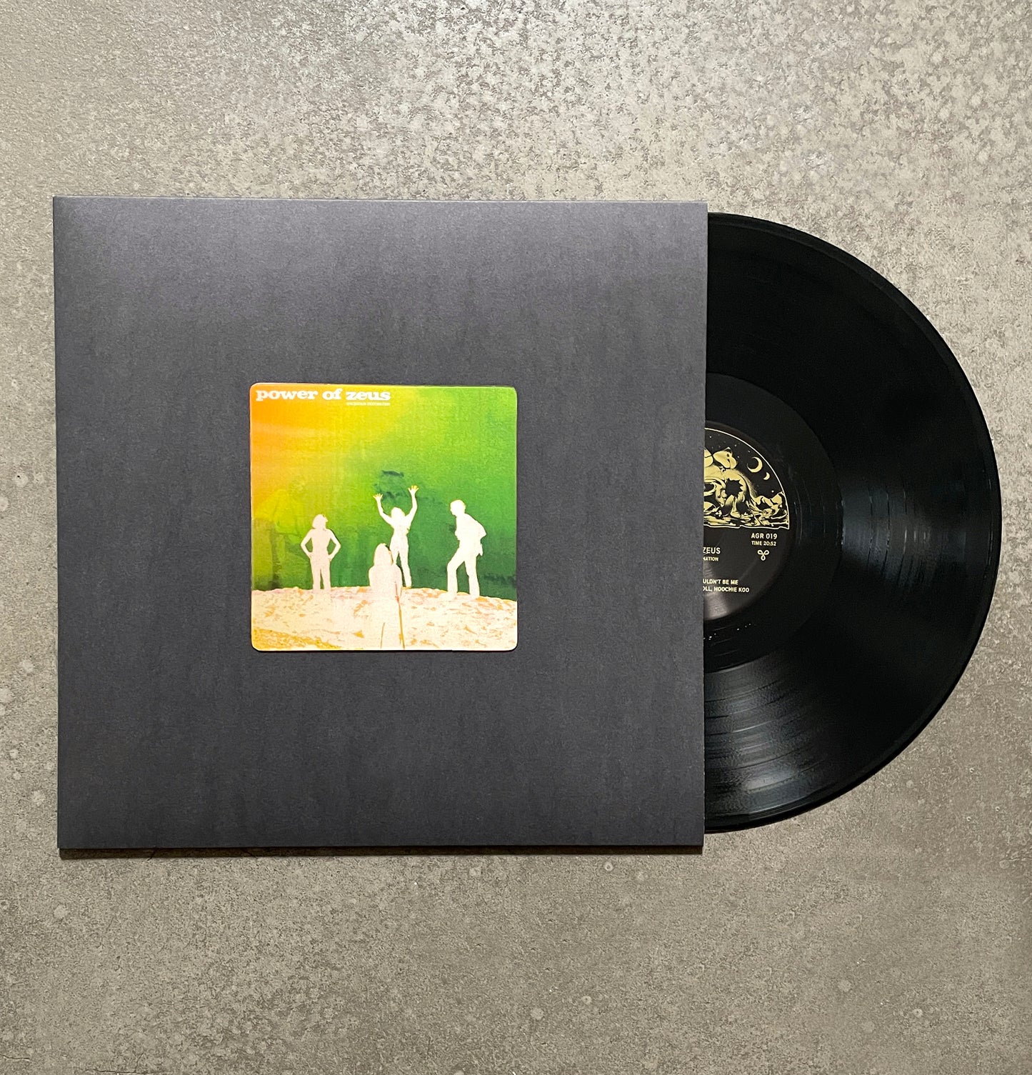 POWER OF ZEUS - 'UNCERTAIN DESTINATION' - LP - LENTICULAR FLIP-IMAGE COVER - EDITION OF 65