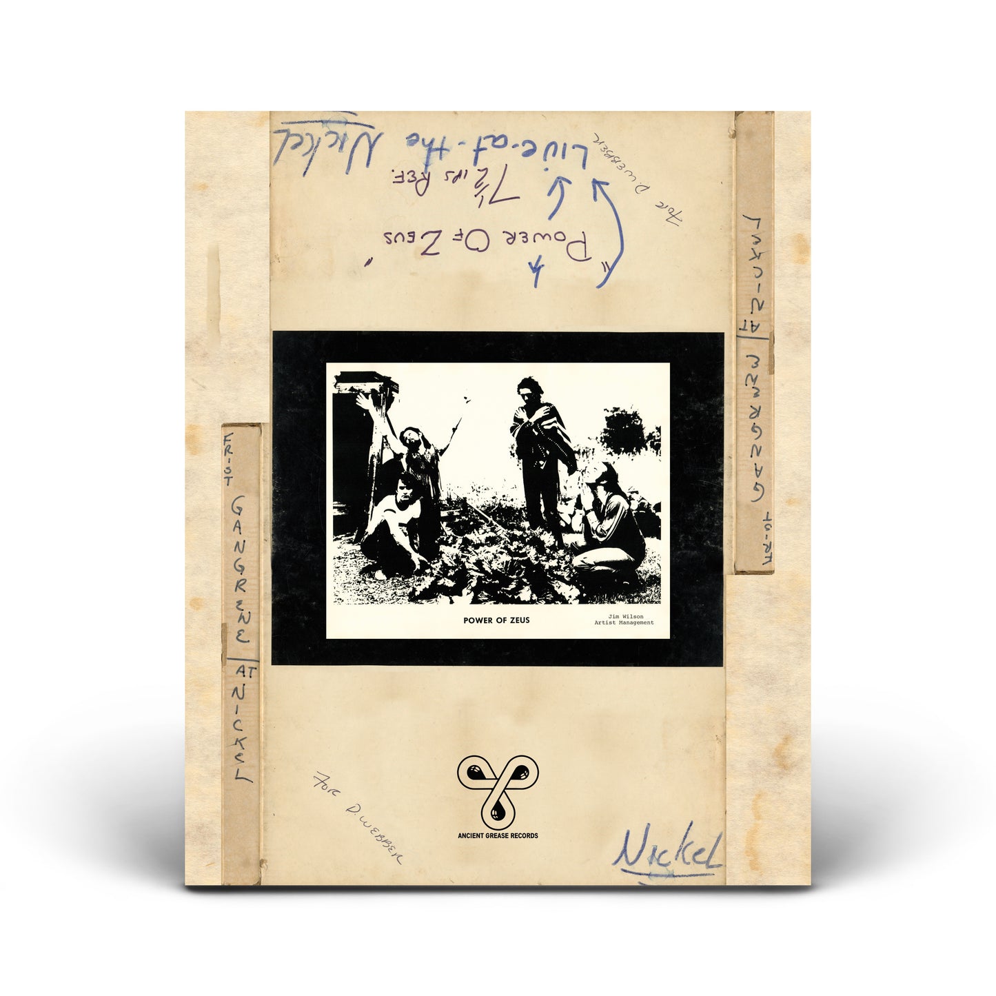 POWER OF ZEUS - 'UNCERTAIN DESTINATION' - LP - LENTICULAR FLIP-IMAGE COVER - EDITION OF 65