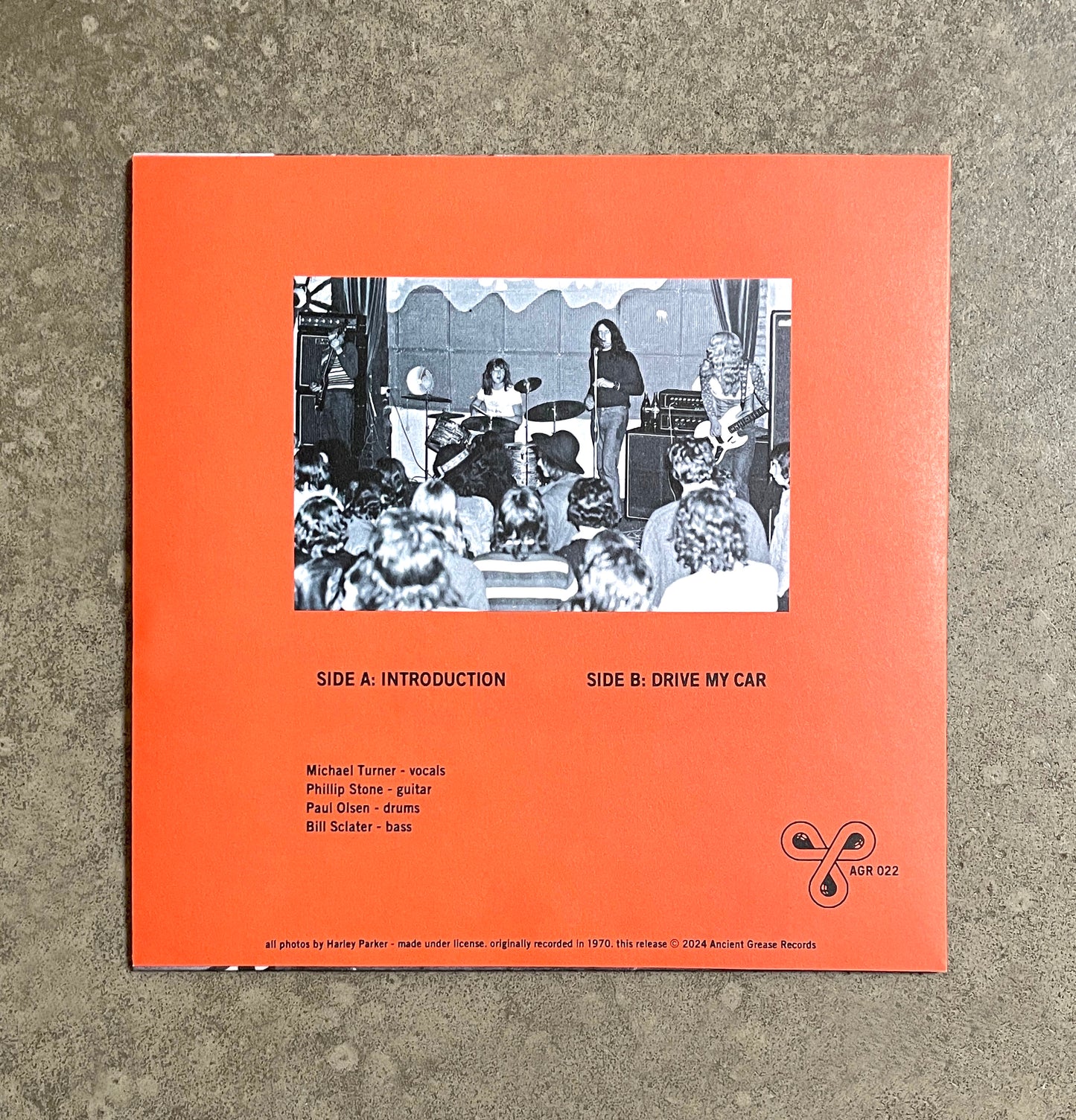 MICHAEL TURNER IN SESSION ---7"--- "INTRODUCTION" PICTURE SLEEVE