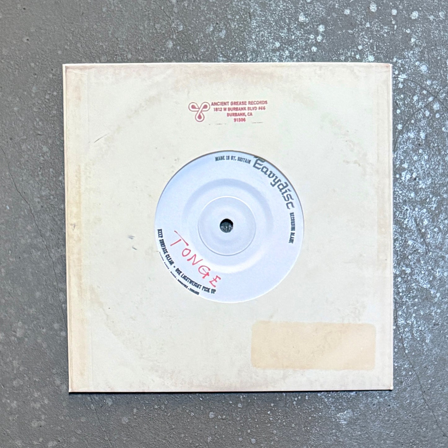 SECRET STASH ✸ TEST PRESSING --- IOTA/TONGE - HEAVY DJ SPLIT 7" #2
