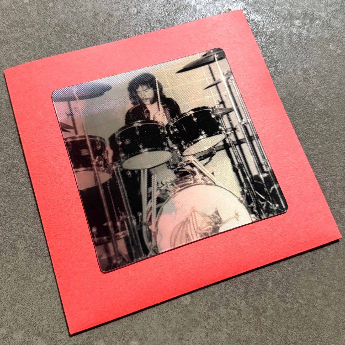 HELL HOUND ---7"--- LENTICULAR FLIP-IMAGE COVER - RED SLEEVE - EDITION OF 15