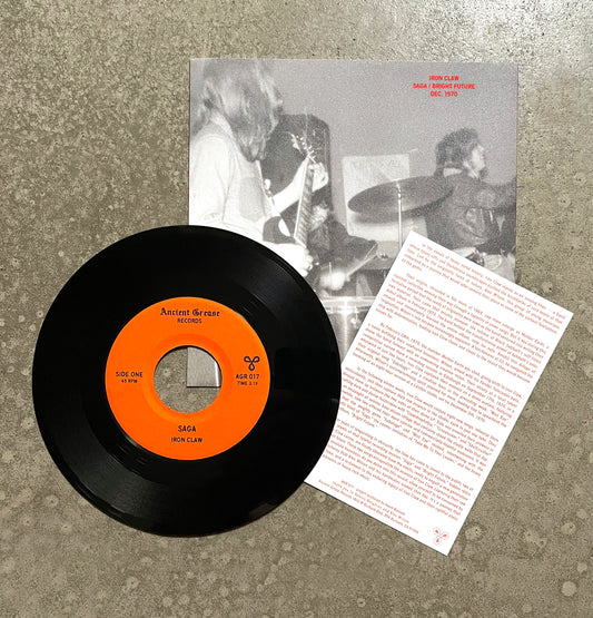 IRON CLAW ---7"--- PICTURE SLEEVE (1st Press)
