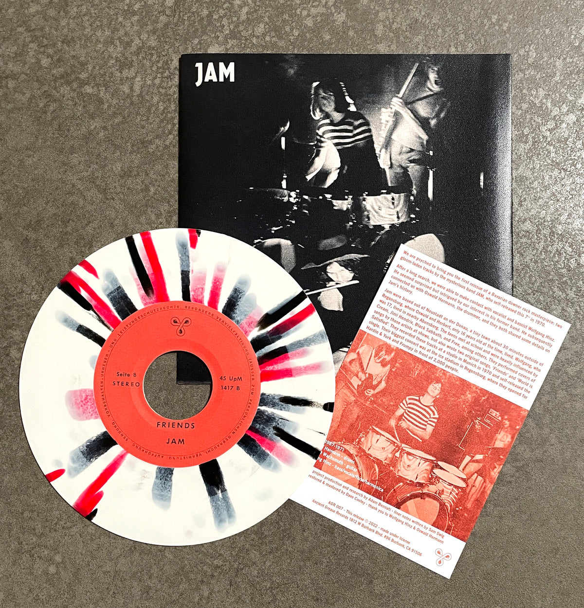 Jam Splattered JAM ---7