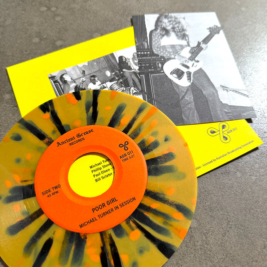 MICHAEL TURNER IN SESSION ---7"--- PICTURE SLEEVE - SPLATTER VINYL - EDITION OF 100