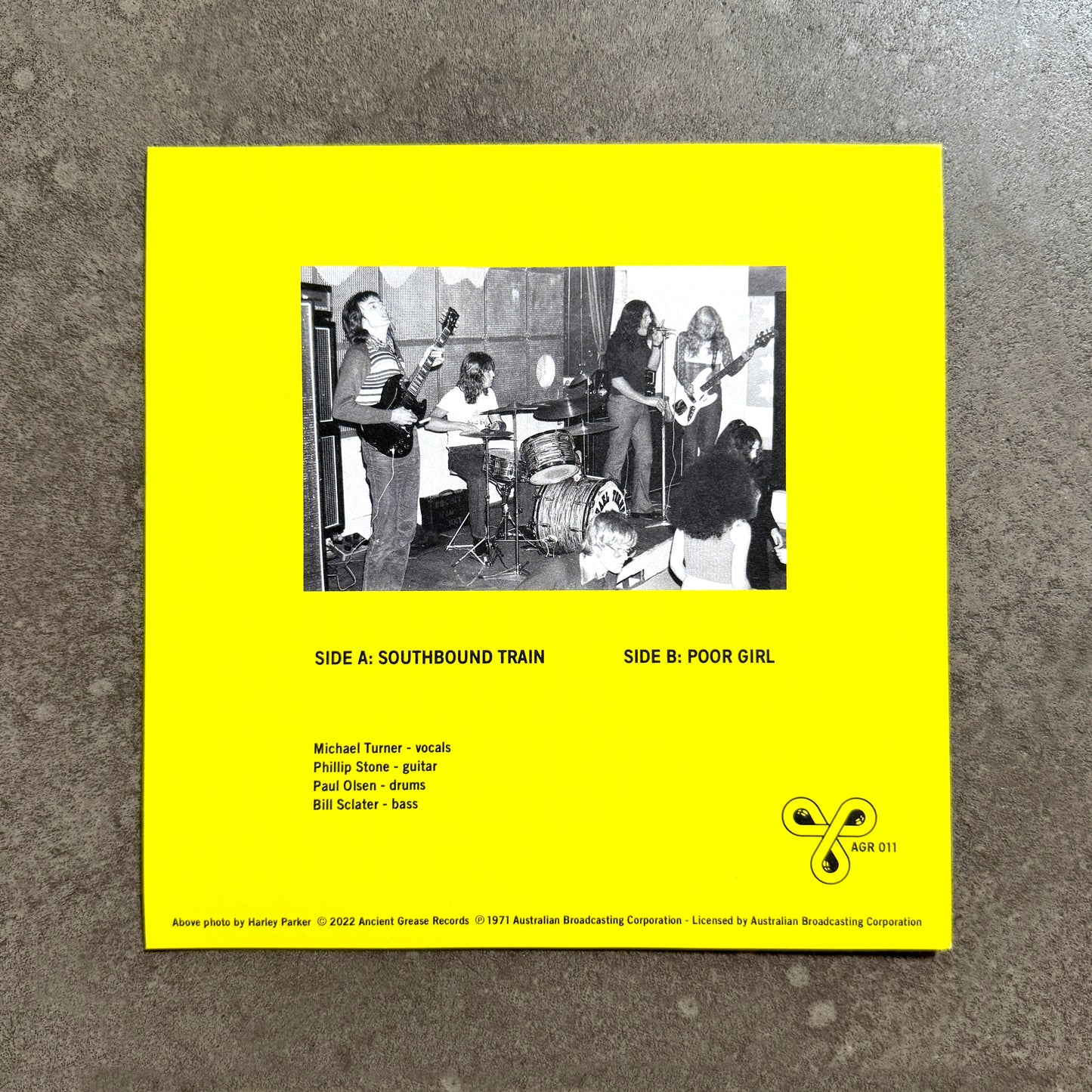 MICHAEL TURNER IN SESSION ---7"--- PICTURE SLEEVE