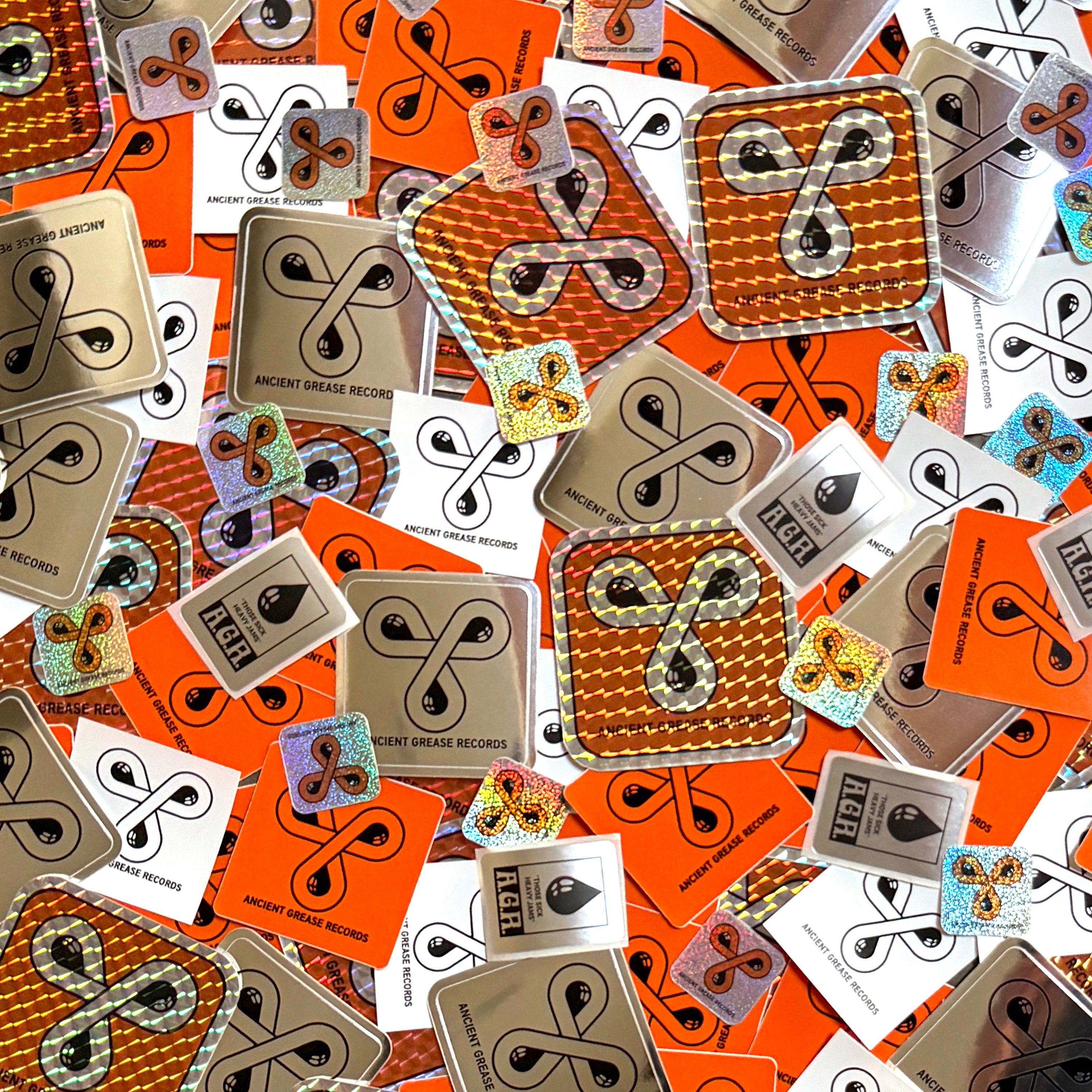 STICKER PACK --- (FREE SHIPPING WITH OTHERS) – ANCIENT GREASE RECORDS