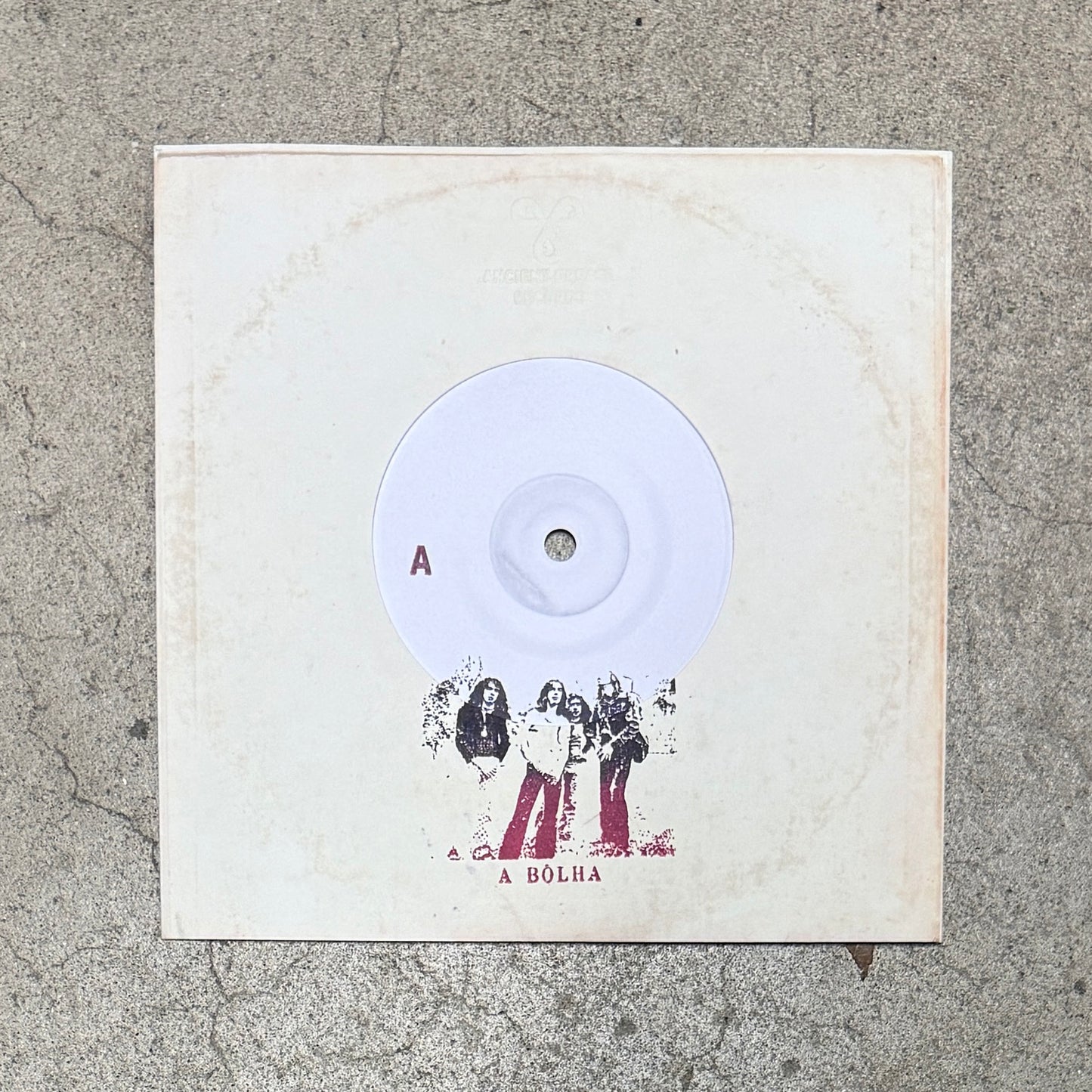 SECRET STASH ✸ TEST PRESSING --- A BOLHA - 7"