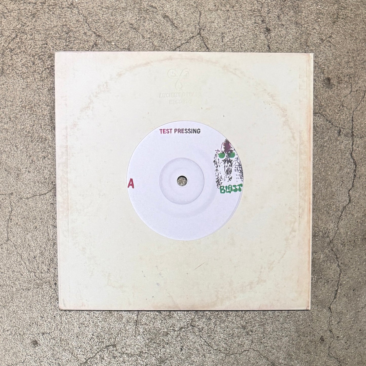 SECRET STASH ✸ TEST PRESSING --- BLAST - 7"