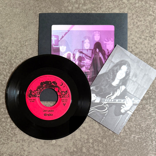 CRADLE ---7"--- LENTICULAR FLIP-IMAGE COVER - BLACK SLEEVE - EDITION OF 35