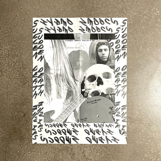 SUDDEN DEATH - LP - RED VINYL + POSTER (DESIGN #2) - EDITION OF 50