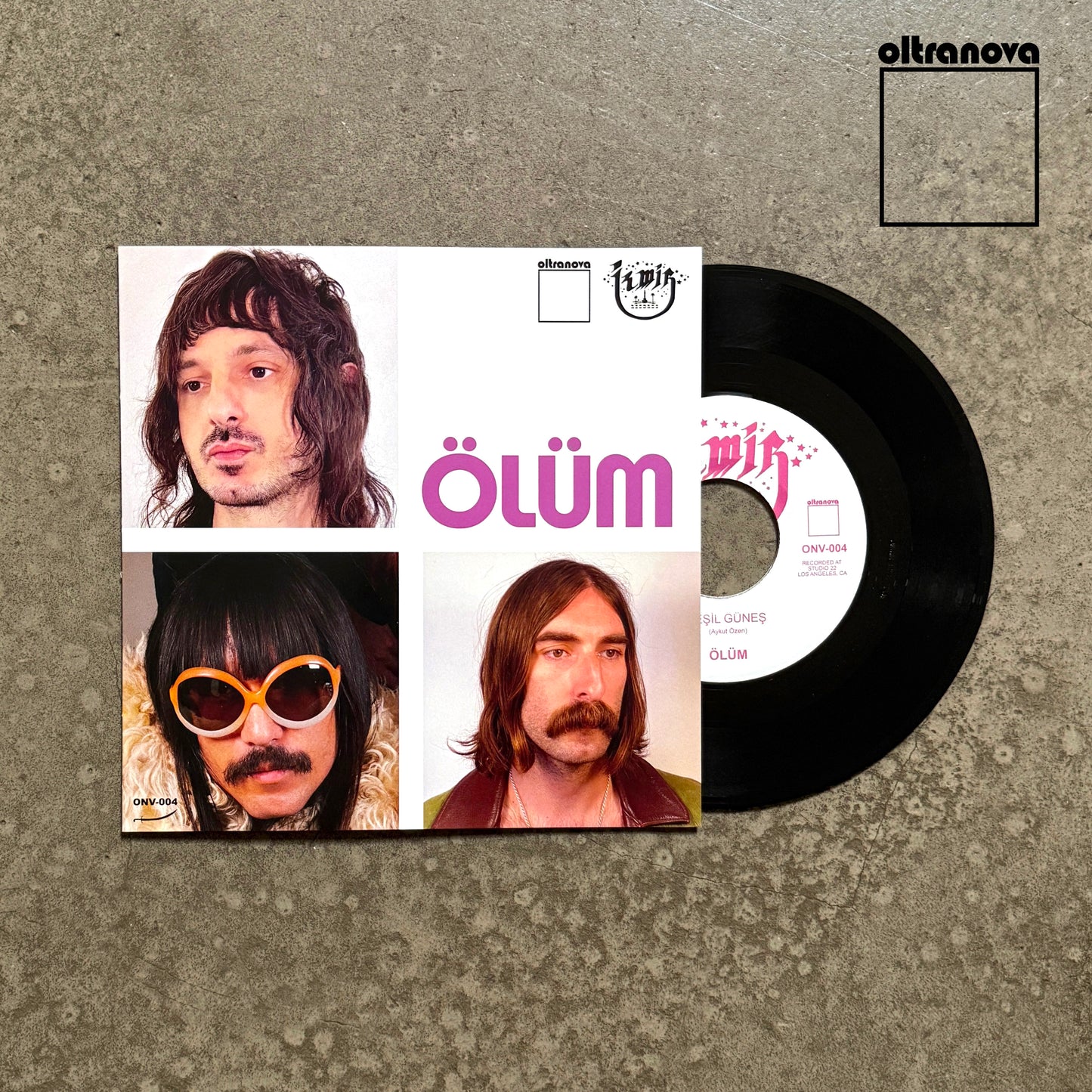 ÖLUM ---7"--- KARA DUNYA/YESIL GUNES