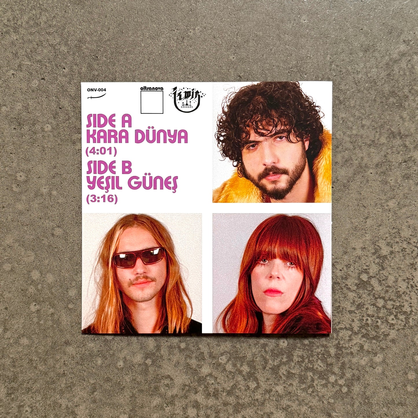 ÖLUM ---7"--- KARA DUNYA/YESIL GUNES