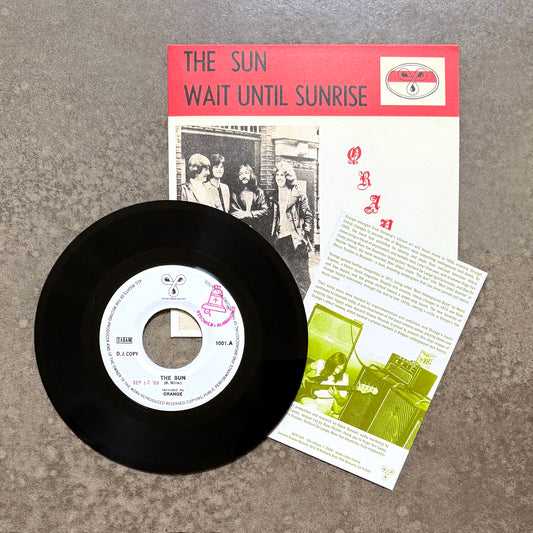 ORANGE ---7"--- PICTURE SLEEVE - DJ COPY - EDITION OF 50