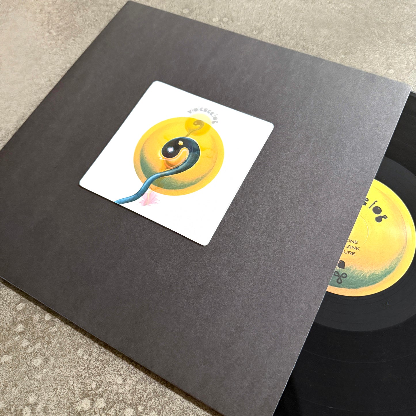 VIOLENCE FOG - LP - LENTICULAR FLIP-IMAGE COVER - EDITION OF 65