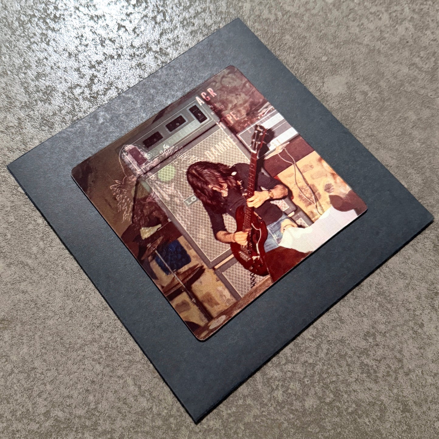 BLAST - 'DAMNED FLAME' ---7"--- LENTICULAR FLIP-IMAGE COVER - BLACK SLEEVE - EDITION OF 35