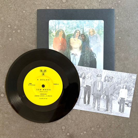 A BOLHA ---7"--- LENTICULAR FLIP-IMAGE COVER - BLACK SLEEVE - EDITION OF 35