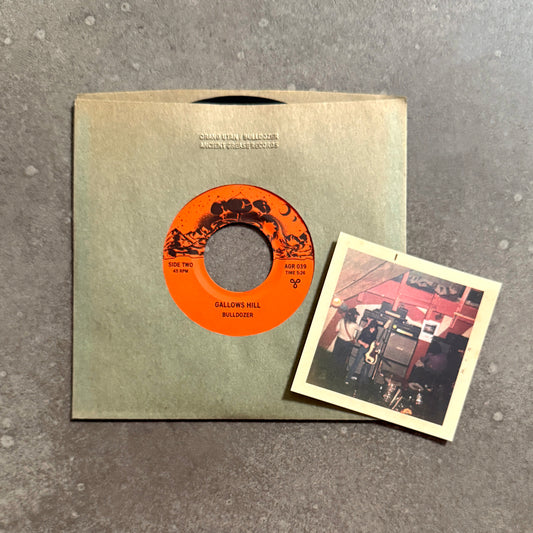 ORANG-UTAN/BULLDOZER - HEAVY DJ SPLIT 7" #1 - OLD-STOCK SLEEVE - EDITION OF 50
