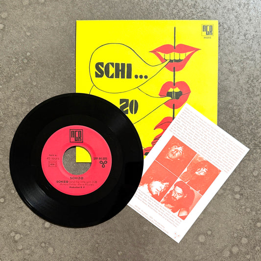 SCHIZO ---7"--- PICTURE SLEEVE