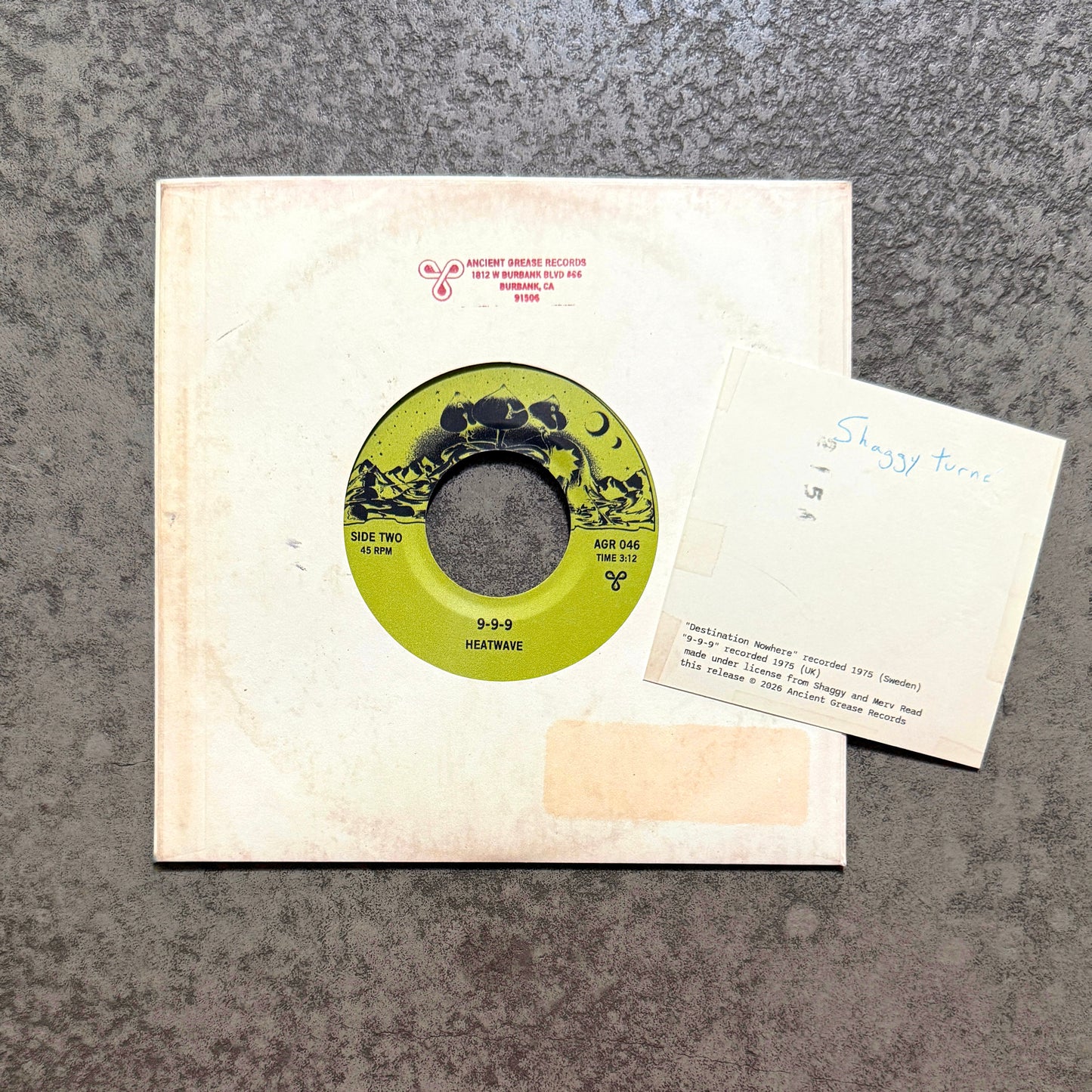 SHAGGY/HEATWAVE - HEAVY DJ SPLIT 7" #3