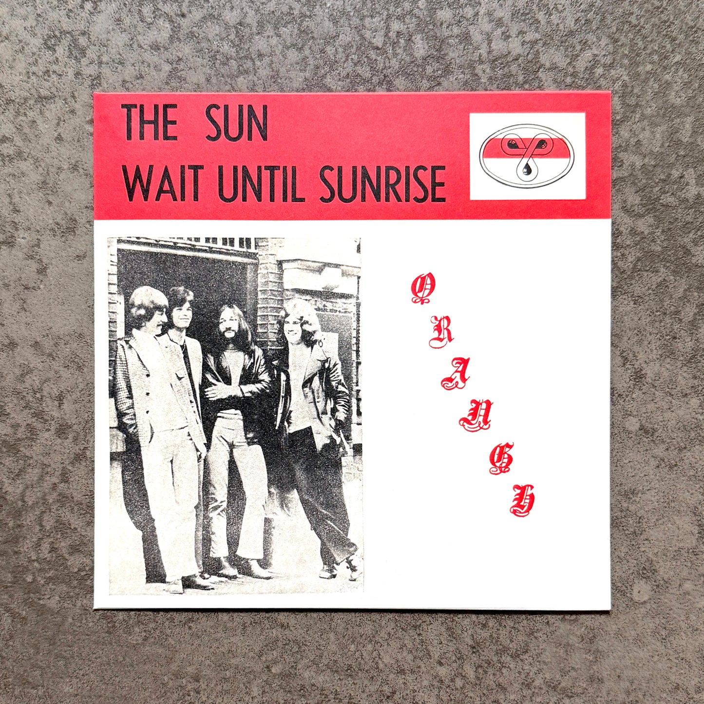 ORANGE ---7"--- PICTURE SLEEVE - SPLATTER VINYL - EDITION OF 100