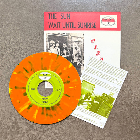ORANGE ---7"--- PICTURE SLEEVE - SPLATTER VINYL - EDITION OF 100