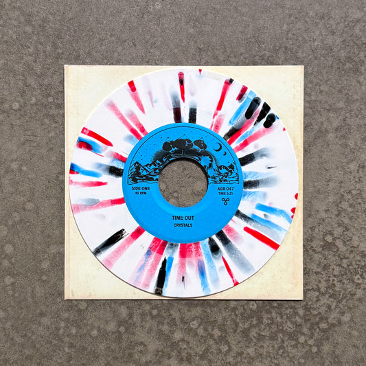 CRYSTALS/HEAVY GUN - HEAVY DJ SPLIT 7" #4 - SPLATTER VINYL - EDITION OF 100
