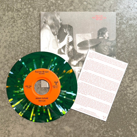 IRON CLAW ---7"--- PICTURE SLEEVE - SPLATTER (GREEN) - EDITION OF 18