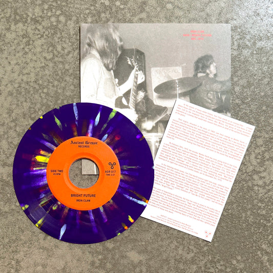 IRON CLAW ---7"--- PICTURE SLEEVE - SPLATTER (PURPLE) - EDITION OF 18
