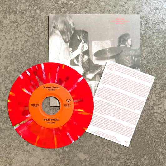 IRON CLAW ---7"--- PICTURE SLEEVE - SPLATTER (RED) - EDITION OF 16