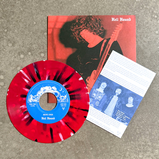 HELL HOUND ---7"--- PICTURE SLEEVE - SPLATTER VINYL - EDITION OF 100