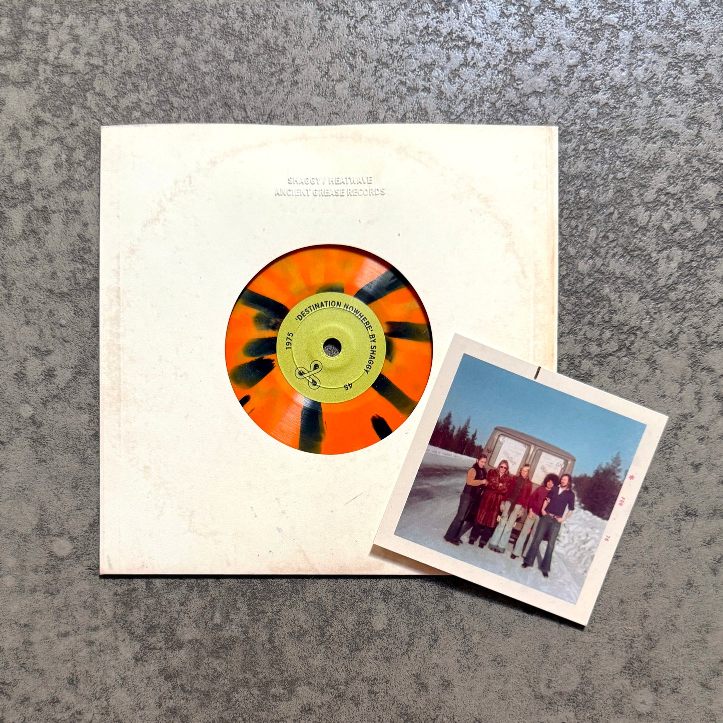 SHAGGY/HEATWAVE - HEAVY DJ SPLIT 7" #3 - SMALL CENTER LABEL - EDITION OF 200 (ONLY 25 AVAILABLE VIA AGR SITE)