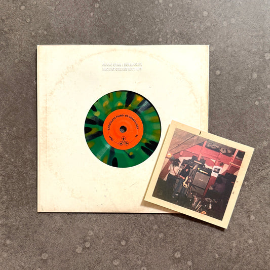ORANG-UTAN/BULLDOZER - HEAVY DJ SPLIT 7" #1 - SMALL CENTER LABEL - EDITION OF 200 (ONLY 25 AVAILABLE VIA AGR SITE)