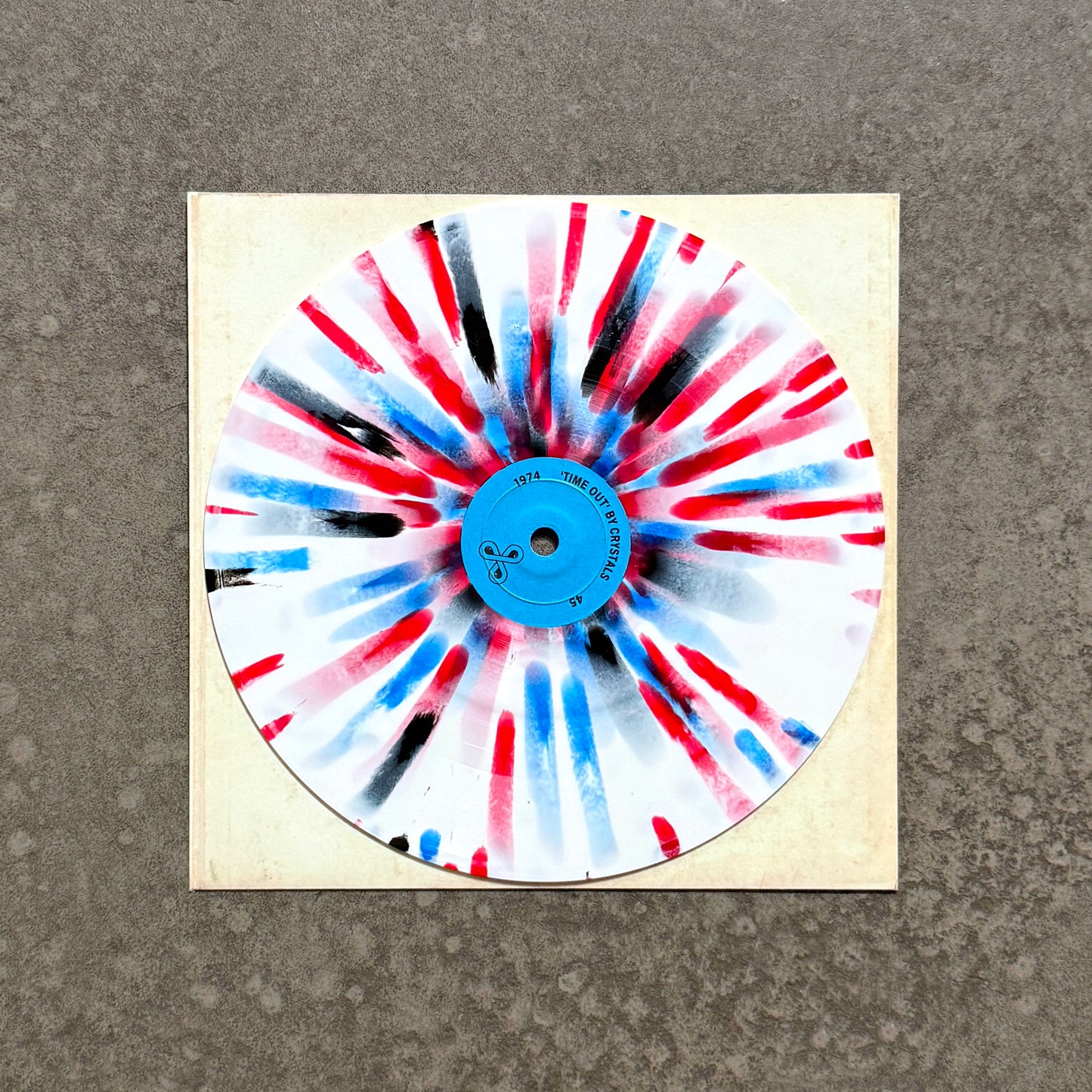 CRYSTALS/HEAVY GUN - HEAVY DJ SPLIT 7" #4 - SMALL CENTER LABEL - EDITION OF 200 (ONLY 25 AVAILABLE VIA AGR SITE)